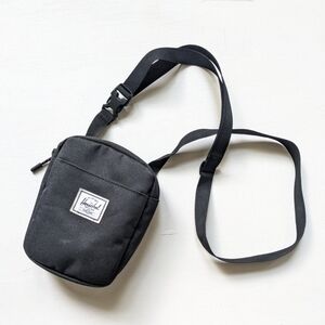 Herschel Supply Company Small Black Adjustable Cross Body Bag